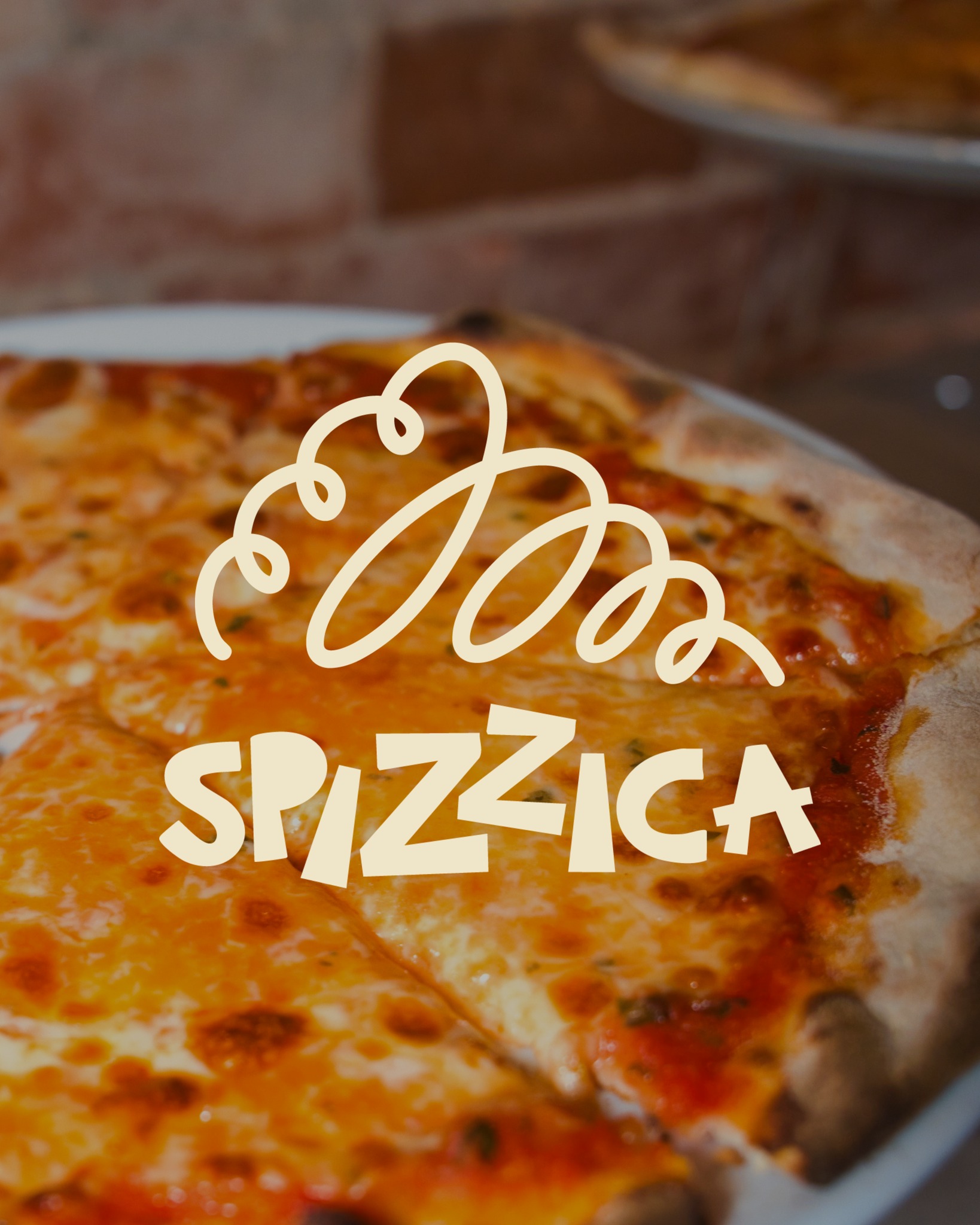 Spizzica – Pizza con logo